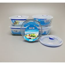 Frischhaltedosen Glas mit Deckel 5er Set 