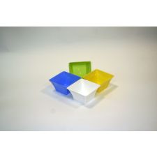 Blumentopf Misa eckig B 15 x 15 cm H 8,5 cm