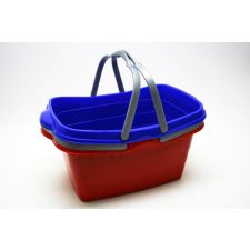 Wäschewanne 60 x 37,5 x 28 cm mit Bügel VE 20