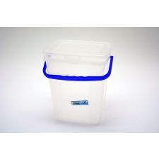 Klappdeckeleimer 7 ltr. mit Griff VE 10