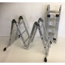 Multifunktionsleiter Alu DU 4 x 4 Sprossen