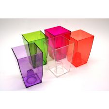 Blumentopf Quadrat B 12,5 cm x H 19,5 cm