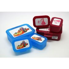 Lunchbox Set 3er mit Label