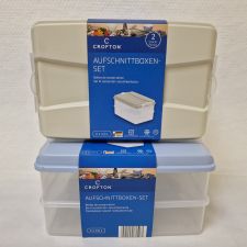 Aufschnittboxen-Set 2er hoch 2 x 2 ltr.