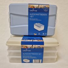 Aufschnittboxen-Set 3er 3 x 1 ltr.