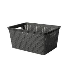 Rattankorb groß 39 x 28 x 18 cm