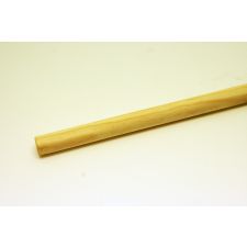 Holz-Stiel 130 cm ohne Gewinde mit EAN